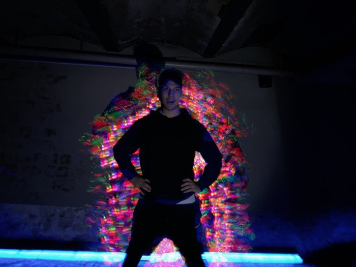 Erhellende Kunst in Engelskirchen / KulturScouts der Realschule Steinberg