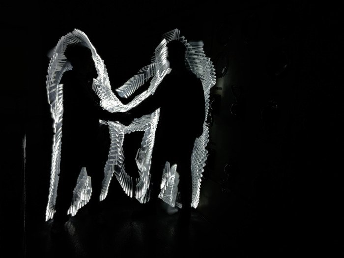 Erhellende Kunst in Engelskirchen / KulturScouts der Realschule Steinberg