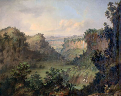Copyright: Albert Bierstadt, Romantische Canyonlandschaft, um 1860 / Foto: Christian Beier